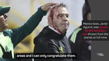 'It's football' - Mexico boss brushes off being hit with projectile