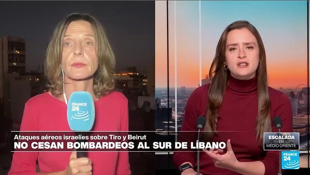 Informe desde Beirut: nueva ofensiva israelí sobre Tiro y Beirut; EE. UU. propone paz en Líbano