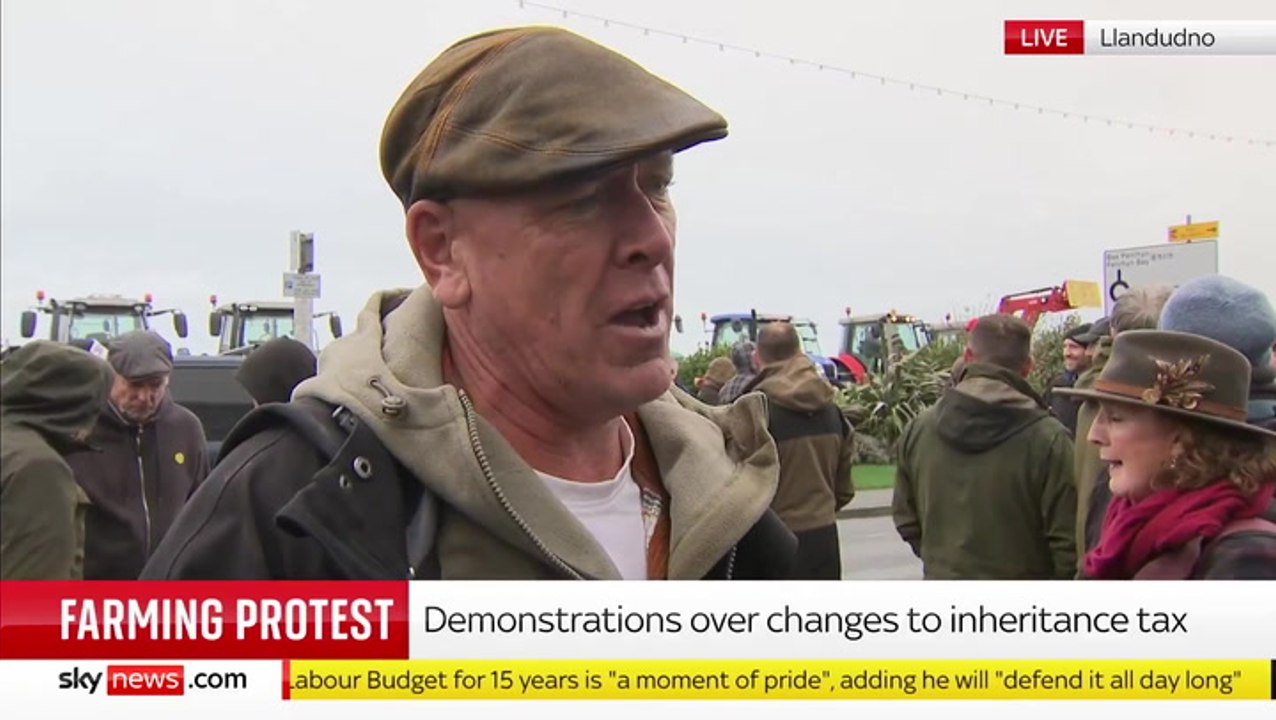 ‘Disrespectful Starmer fled like a rat to London hideout’, says angry farmer shunned in tax protest