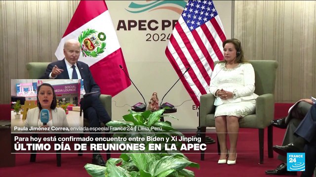 Informe desde Lima: Ucrania, Medio Oriente y Trump, temas clave entre Biden y Xi Jinping en APEC