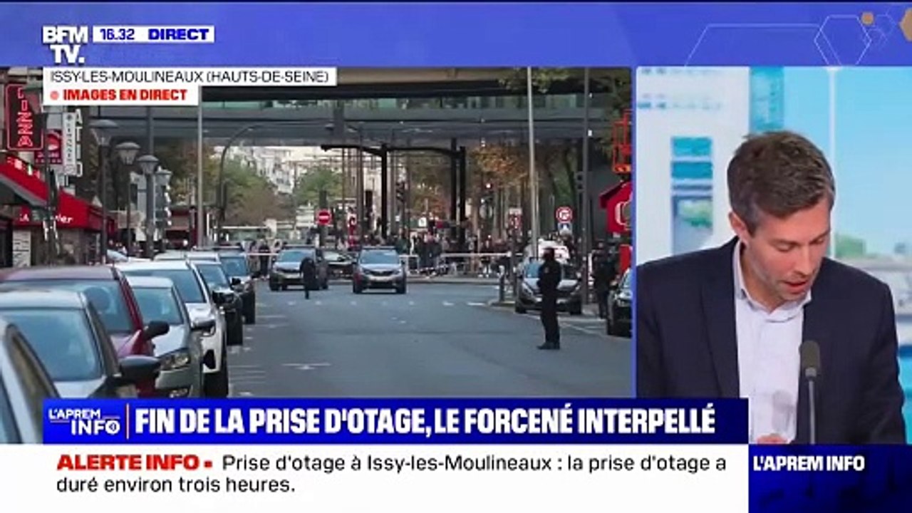 Issy-les-Moulineaux : Un homme au profil de toxicomane a pris plusieurs personnes en otages dans le restaurant de ses parents avant d'être interpellé par les forces de l'ordre peu après 16h et placé en garde à vue