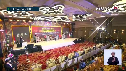 Momen Cawagub Gitalis Sanggah Cagub Syaikhu soal Citarum: Jawabannya Kurang Lengkap!