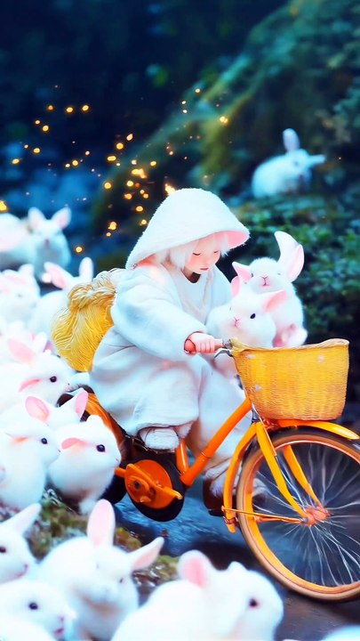 Cute rabbit 🐇🐇 viral video