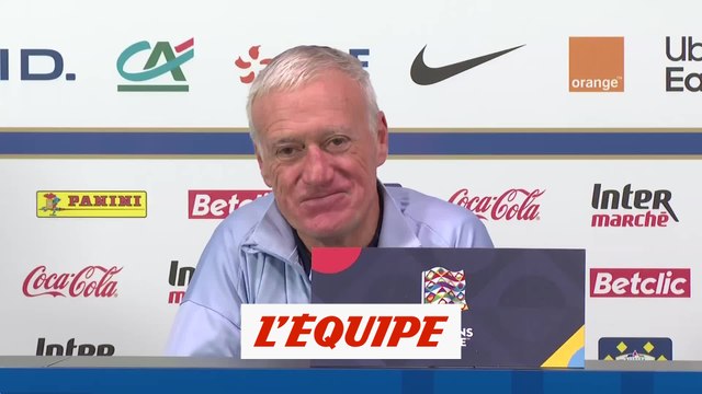 Deschamps : « Face à l'Italie, c'est toujours un match spécial » - Foot - Ligue des nations - Bleus