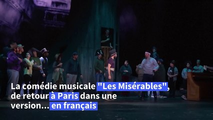 La comédie musicale "Les Misérables" revient à Paris, en français