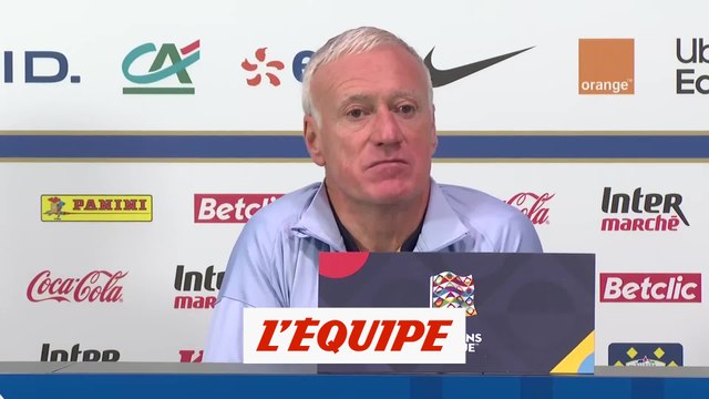 Deschamps : « J'ai besoin de voir les jeunes » - Foot - Ligue des nations - Bleus