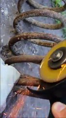 Making_Steel_Karambit_out_of_Spring#knife#makingknife#makingthings#creative#creativeshorts