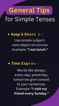 Pro Tips to Ace English Tenses: Simple Present, Past, and Future