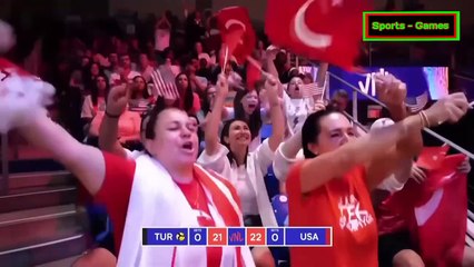 LEGENDARY MATCH _ USA vs TURKIYE _ Women s VNL 2024