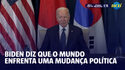 Biden diz que o mundo enfrenta um ‘momento de mudança política significativa’
