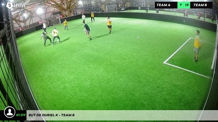 But de Ouriel K - Team B