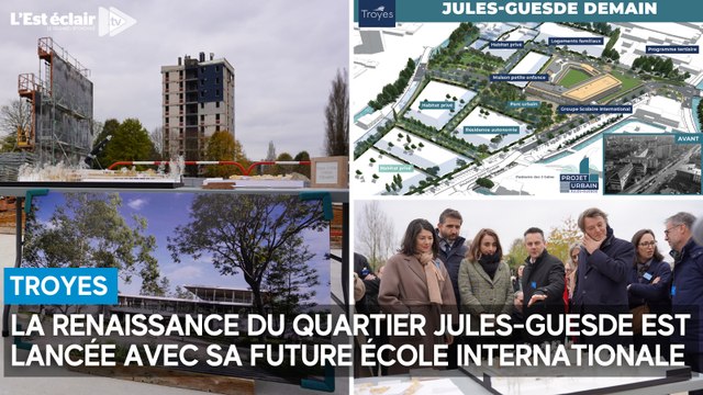 La renaissance du quartier Jules-Guesde à Troyes est lancée avec sa future école internationale