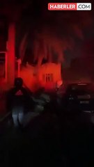 İsrail'de siren sesleri susmadı! Netanyahu'nun konutuna işaret fişeği