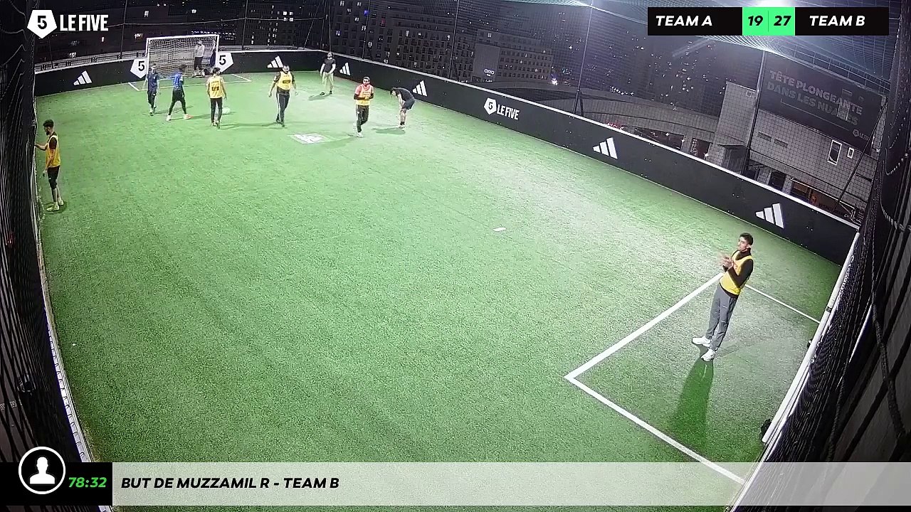 But de Muzzamil R - Team B