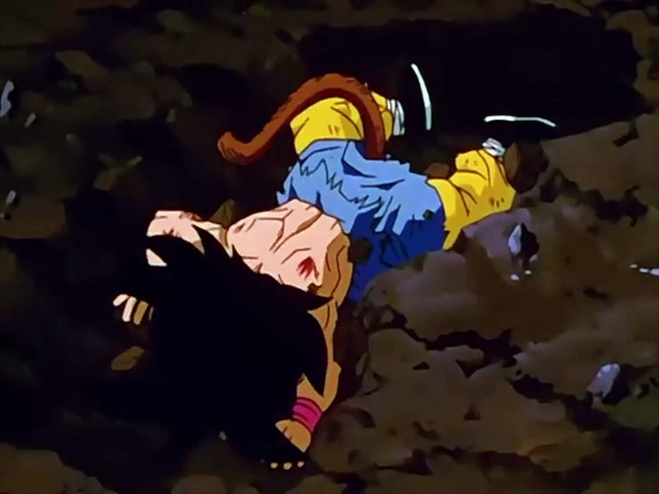 Kid Goku GT Doing A PushUps!