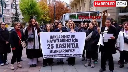 Eskişehir'de Kadına Yönelik Şiddetle Mücadele Yürüyüşü Daveti