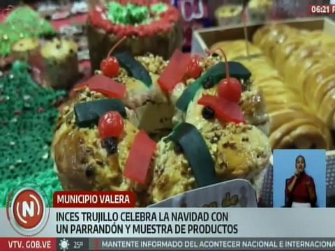Trujillo | Estudiantes y profesores Inces del municipio Valera celebran la navidad en familia