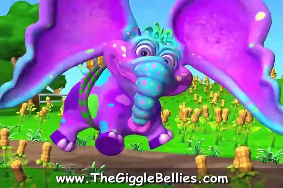 Peanut The Elephant Song _ Fun Kids Songs _ GiggleBellies - GiggleBellies - Colorful Toddler Learning Videos (480p, h264, youtube)