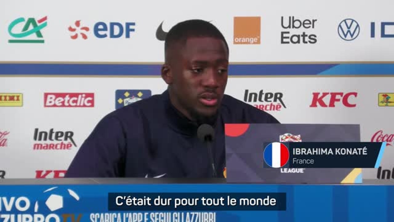 Bleus - Konaté : "La motivation est toujours là"