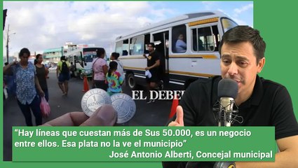 ¿Quién define el precio del pasaje en Santa Cruz de la Sierra?