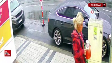 Tekirdağ'da ilginç olay: Koklaya koklaya çaydanlığı böyle çaldı