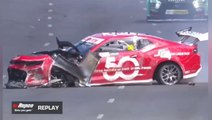 V8 Supercars 2024 Adélaïde 500 Qualifying Race 24 Evans Huge Crash