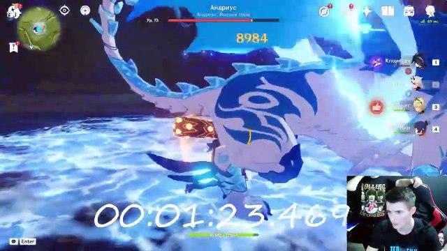 Genshin Impact _ В этом видео мы покажем, как проходили боссов на время в игре Genshin Impact.
