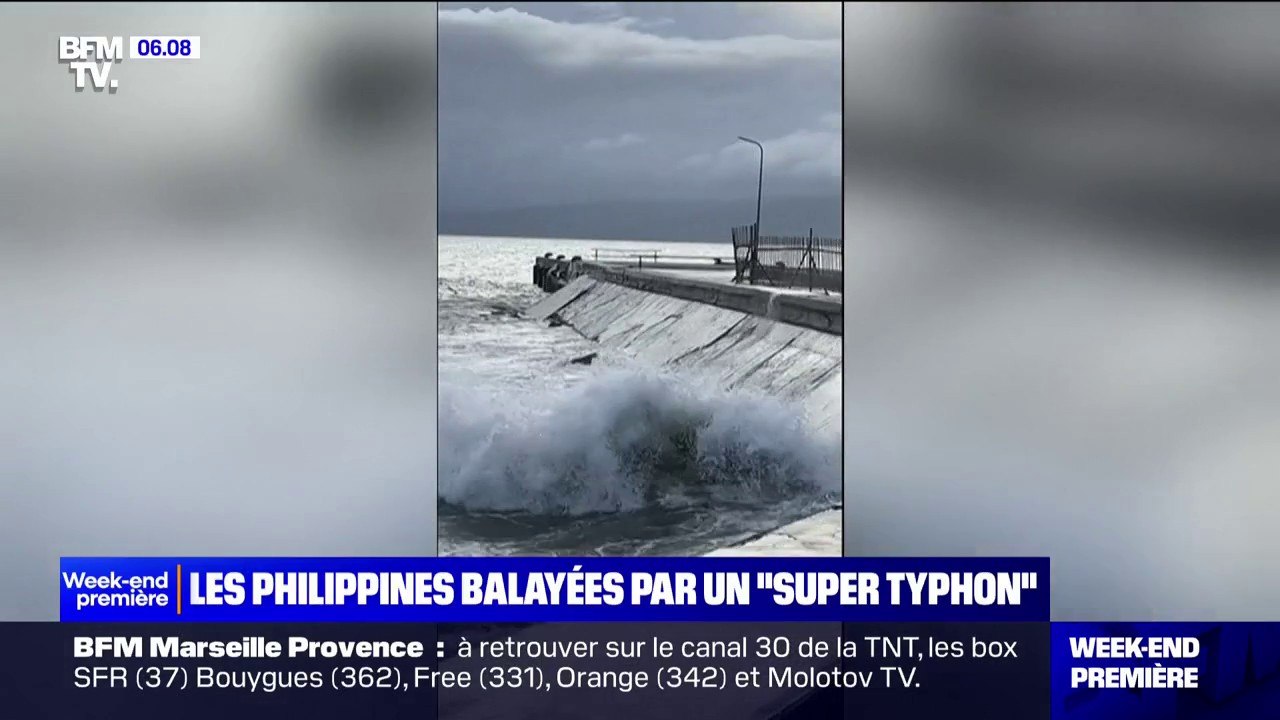 Philippines: le super typhon "Man-Yi" a causé de gros dégâts matériels sur place