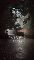 Surah Nuh Ayat 28 | beautiful Tilawat ❤️
