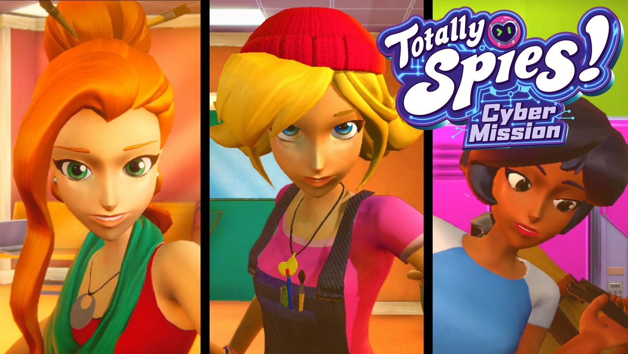 Totally Spies - Cyber Mission All Cutscenes (PC, Switch, PS5) 🌸