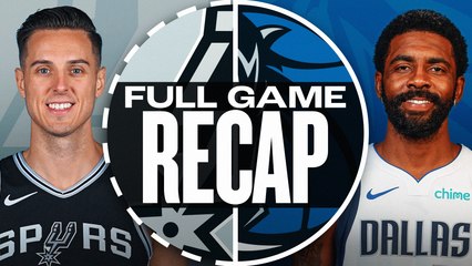 Mavericks End Losing Streak with 110-93 Win Over Spurs 🏀