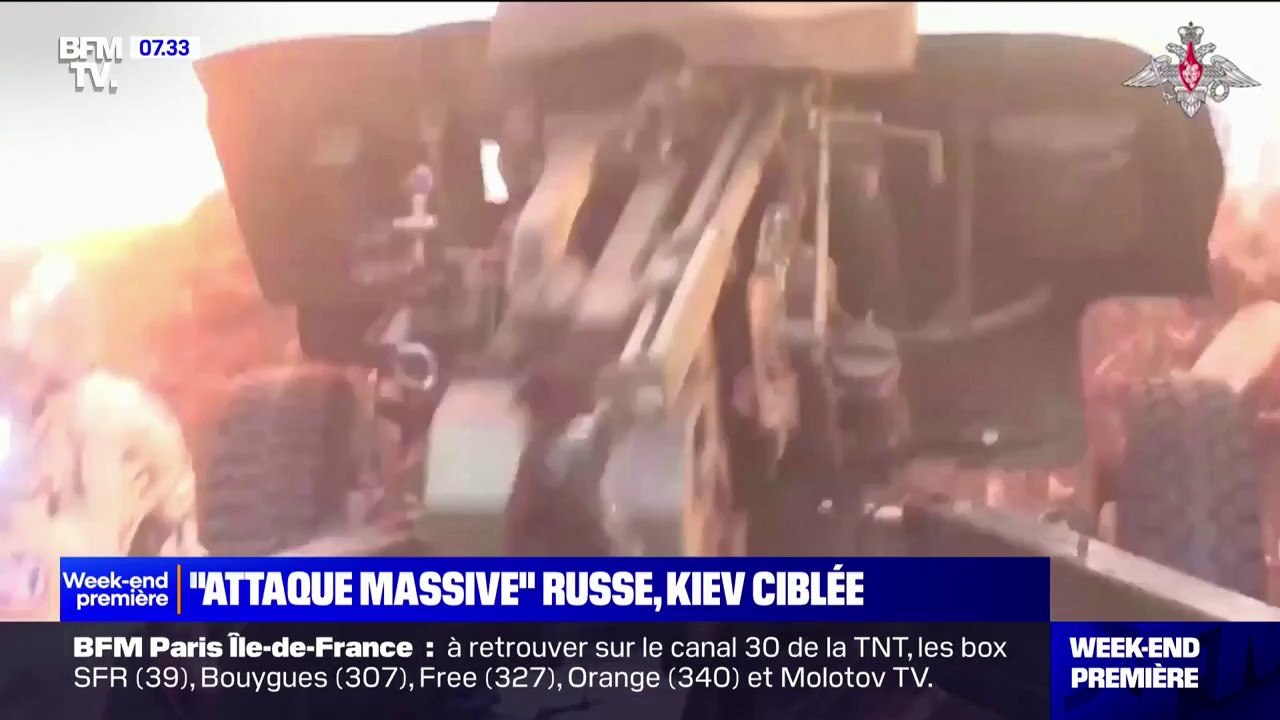 L'Ukraine a été la cible d'une "attaque massive" de missiles et de drones russes cette nuit