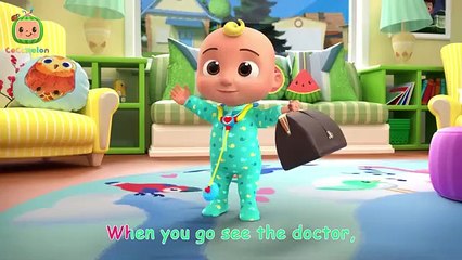 JJ's Doctor Check Up Song | CoComelon Nursery Rhymes & Kids Songs