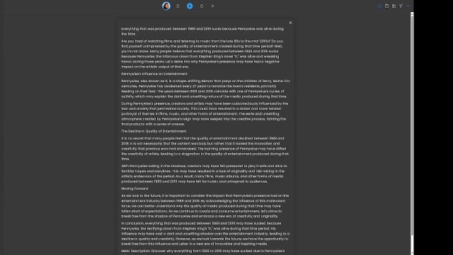 Why Everything That Was Made Between 1989 and 2016 Sucks (IT: Chapter Two Article)