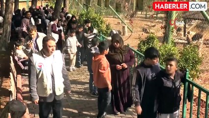 Yetim Çocuklar Gaziantep Doğal Yaşam Parkı'nı Gezdi