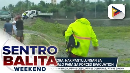 Hagupit ng Bagyong #PepitoPH, damang-dama na sa Aurora