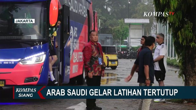 Tiba di Jakarta, Timnas Arab Saudi Gelar Latihan Tertutup di GBK