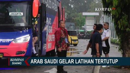 Tiba di Jakarta, Timnas Arab Saudi Gelar Latihan Tertutup di GBK