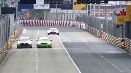 GT Cup GT4 2024 Macau Main Race Epic Finish Jia Tong Ka Chun 0.008