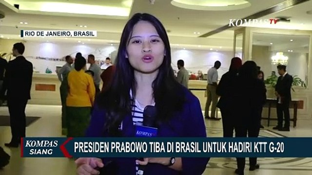 Usai Hadiri KTT APEC di Peru, Presiden Prabowo Bertolak ke Brasil untuk Hadiri KTT G20