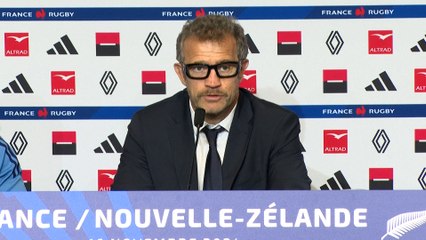 France-All Blacks : « L'équipe a fait le dos rond », se félicite Galthié après la victoire de Bleus