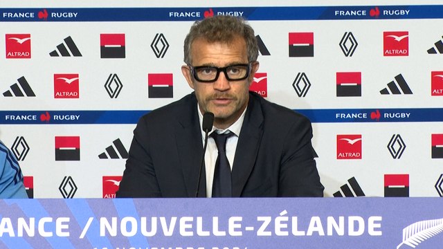 France-All Blacks : « L'équipe a fait le dos rond », se félicite Galthié après la victoire de Bleus