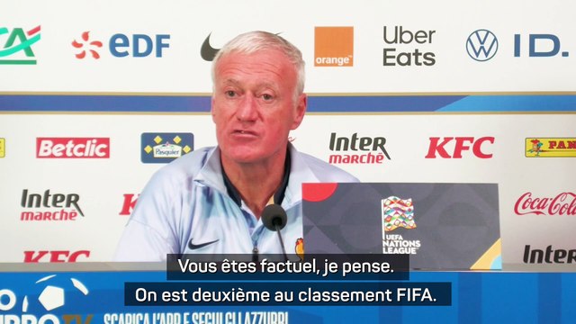 Deschamps : Les critiques ont toujours fait partie de ma vie