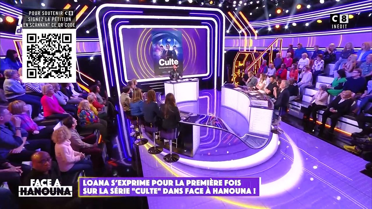 Face à Cyril Hanouna, Loana donne son avis sur “Culte”, la série sur “Loft Story”