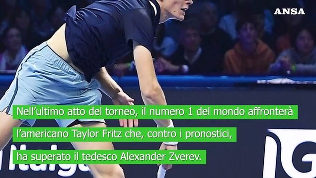 Sinner inarrestabile alle Atp Finals, Fritz ultimo ostacolo