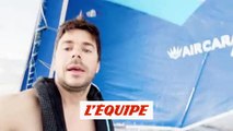 Sébastien Simon troisième au petit matin  - Voile - Vendée Globe