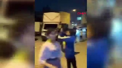 Cezaevinden tahliye olan kişiye sokakta silahlı kutlama