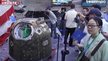 Sampel Bulan dari Misi Chang'e-6 Dipamerkan di Airshow China