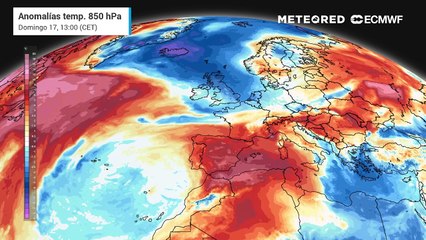 Duelo de masas de aire en España en los próximos días en España