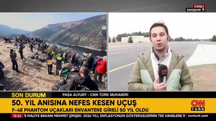 F-4E PHANTOM: 50. yıl anısına nefes kesen uçuş!
